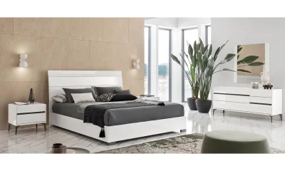 Комплект мебели в спальню Alf Group Costa Blanca (Кровать 160x200, комод, 2 тумбы) PJCC0150  + KJCC125