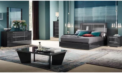 Комплект мебели в спальню Alf Group Versilia (Кровать 160x200, комод, 2 тумбы) PJVR0150KT + KJVR125KT