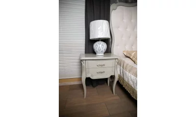 Прикроватная тумба 2 ящика Kreind Элеганс EL159L-K04-S