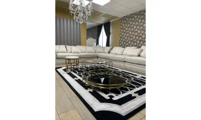Комплект из 2-х журнальных столов и пуфа  BALHOME  HATILLA 428041