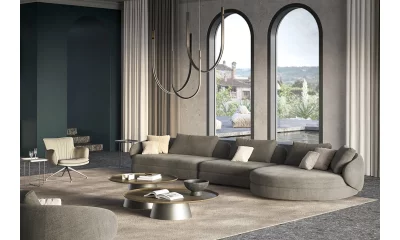 Диван угловой Craig Cattelan Italia T180 left + CN120 + CR160 right