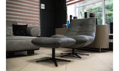 Кресло с пуфом Saloni Zen 441596