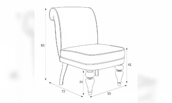 Кресло Kreind Лира M16-W-0388 M16-W-0388