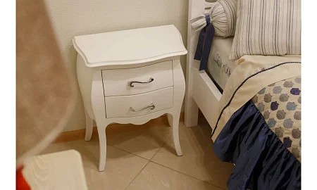 Domus Mobili Тумбочка 1407/A Bianco Brillante 50*30*60
