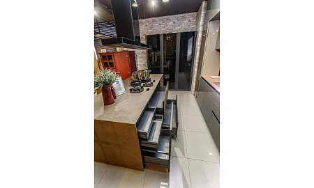 ALIANT кухня+модуль под варочную панель 367x60x266