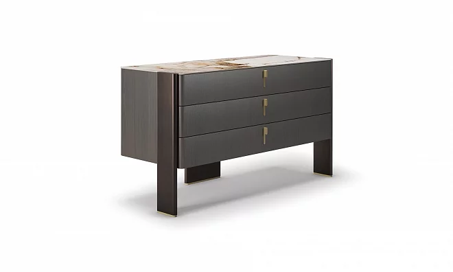 Спальня (Кровать 160x200, 2 тумбы, комод) CATTELAN ITALIA 456276