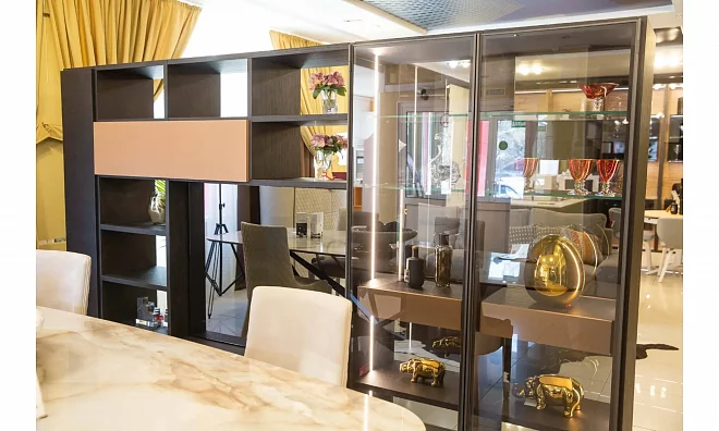 Стеллаж Sangiacomo Modo 2020 carbon oak MODO2020