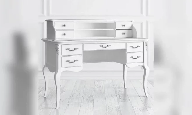 Кабинетный Стол Kreind Silvery Rome S111M-K00-S