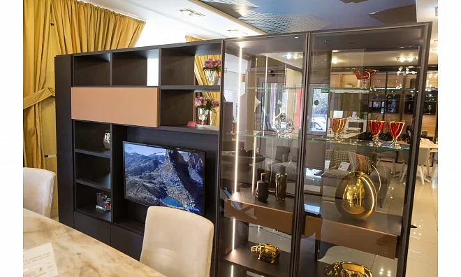 Стеллаж Sangiacomo Modo 2020 carbon oak MODO2020