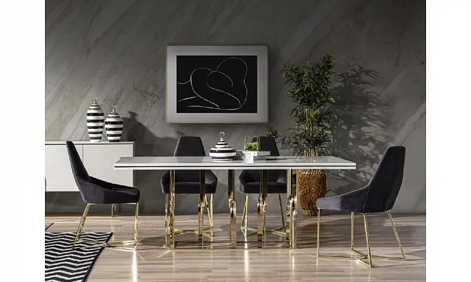 Стол Обеденный Orix Zen Gold 428016
