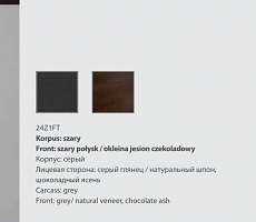 Helvetia Magnus Витрина 1 Дв. Правая, Капучино