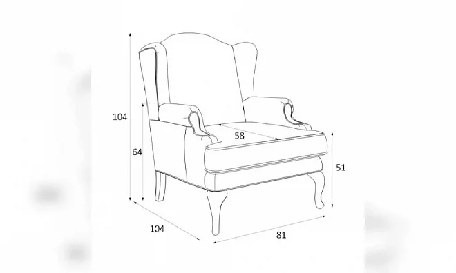 Кресло Kreind Френсис M12-Bn-0367 M12-BN-0367