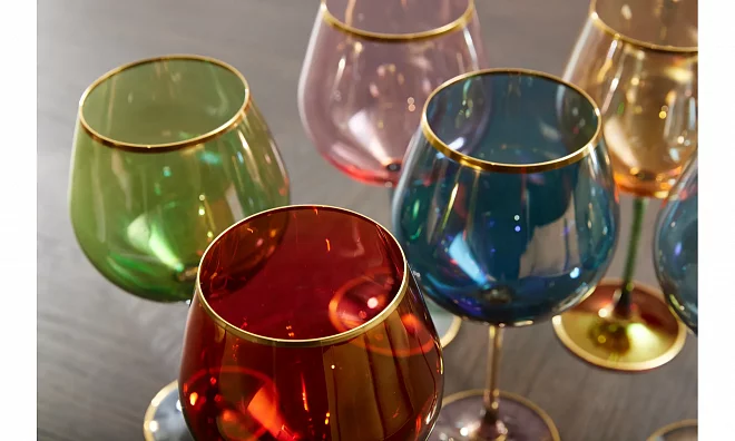 Набор бокал Vetrerie Di Empoli Arlecchino AQ-3276/65