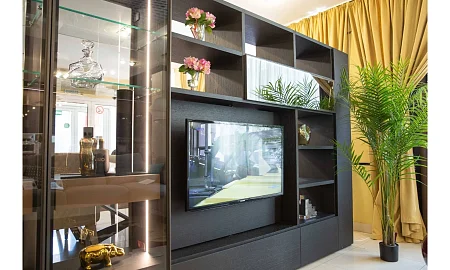 Стеллаж Sangiacomo Modo 2020 carbon oak