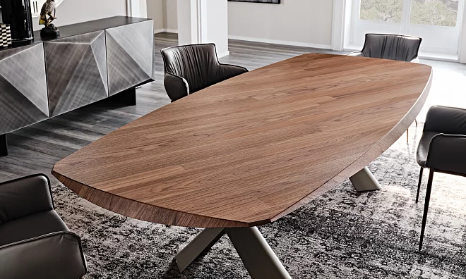 Стол обеденный Mad Max Wood Cattelan Italia 455534
