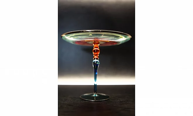 Тарелка на подставке VETRERIE DI EMPOLI Olimpia OL-2905/1