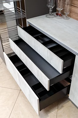 Кухня Makonti Fenix/Alvic P EXPO